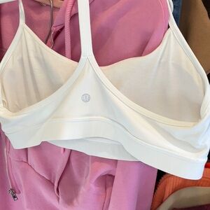 lululemon athletica Cream Lightweight Support Bralette